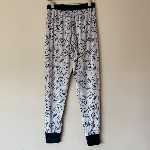 [S] Disney Winnie The Pooh Pyjama Bottoms | Gray/Black - Picture 2 of 6